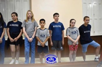 Rumo ao 6º ano: alunos participam de celebração de envio