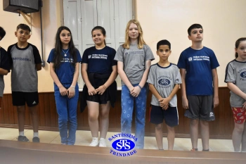 Rumo ao 6º ano: alunos participam de celebração de envio