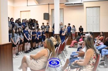 Rumo ao 6º ano: alunos participam de celebração de envio