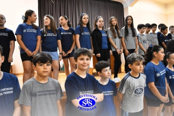 Rumo ao 6º ano: alunos participam de celebração de envio