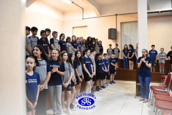 Rumo ao 6º ano: alunos participam de celebração de envio