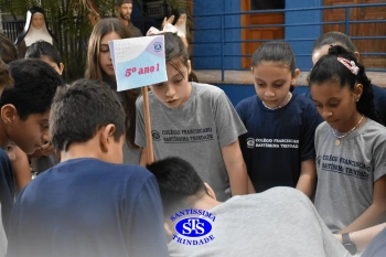 Rumo ao 6º ano: alunos participam de celebração de envio