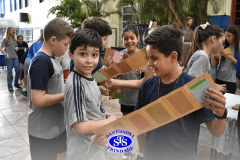 Rumo ao 6º ano: alunos participam de celebração de envio