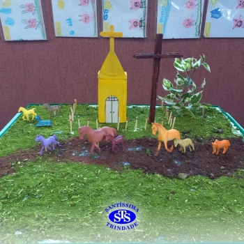 Alunos constroem maquete para estudar a história da cidade | Infantil 4