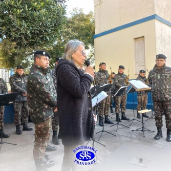 Banda da AD3 no Colégio