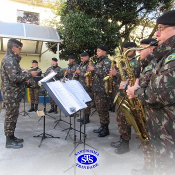 Banda da AD3 no Colégio