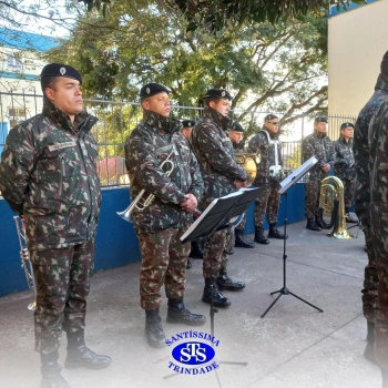 Banda da AD3 no Colégio