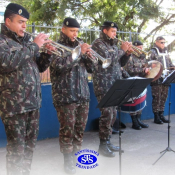 Banda da AD3 no Colégio