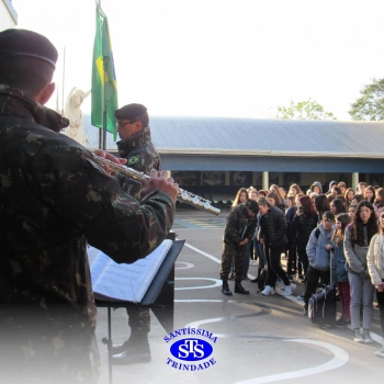 Banda da AD3 no Colégio