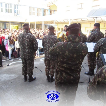Banda da AD3 no Colégio