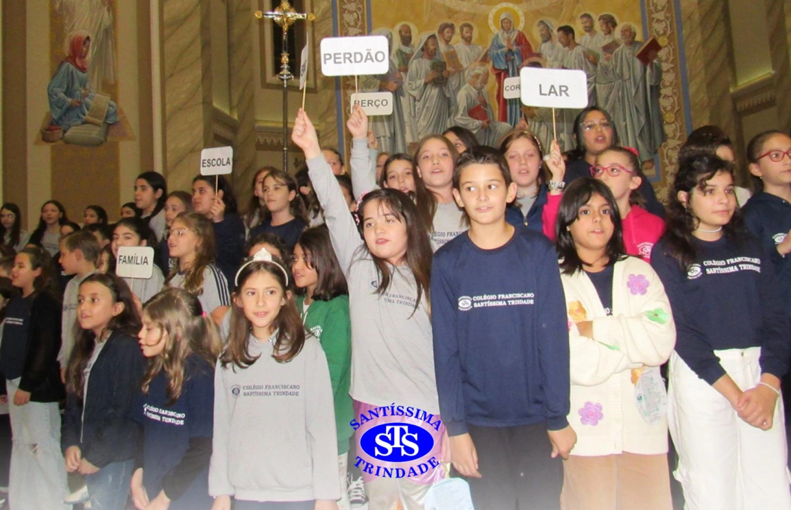 Missa com a Família Franciscana do Santíssima