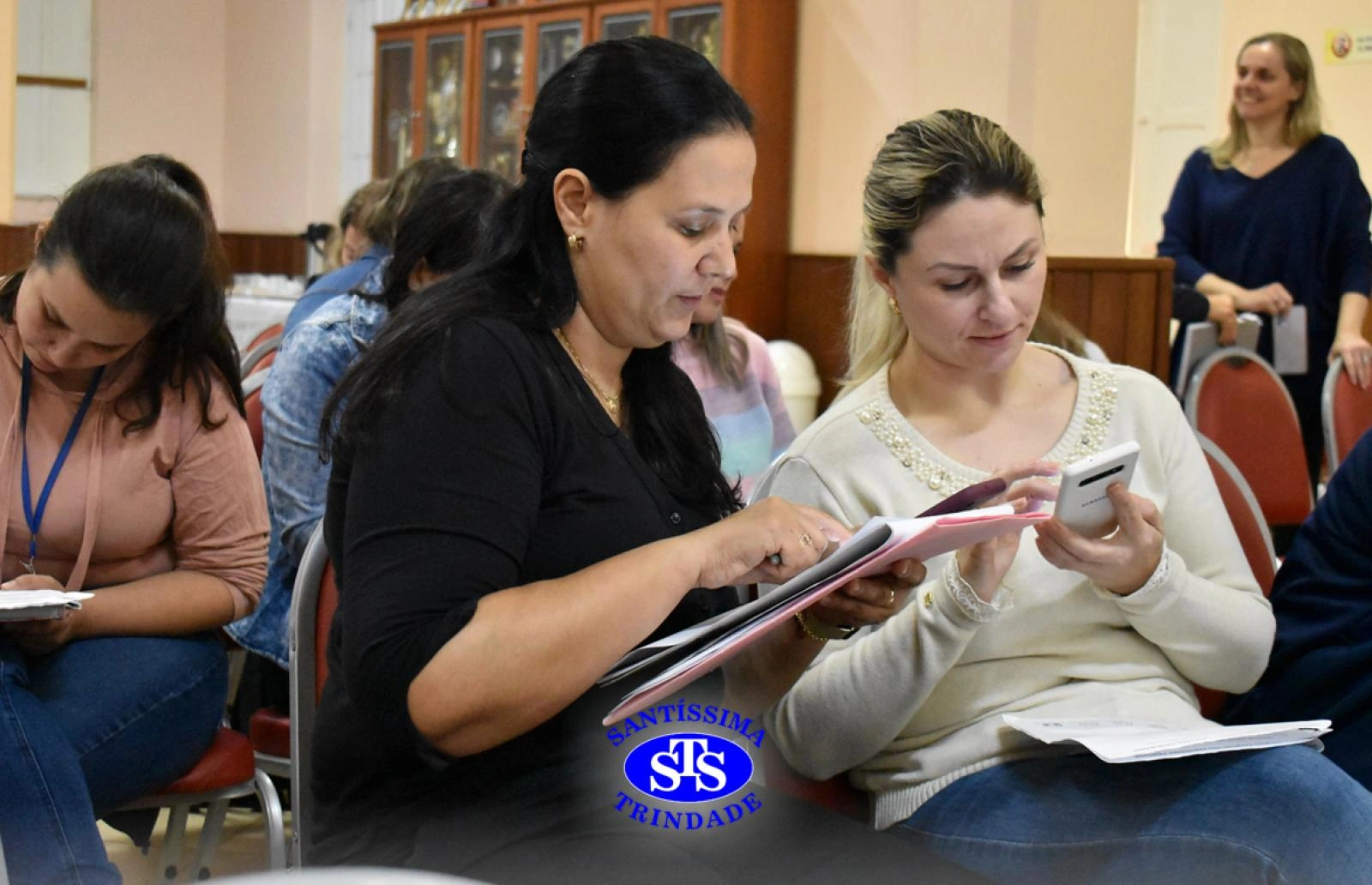 Reunião de formação com os professores
