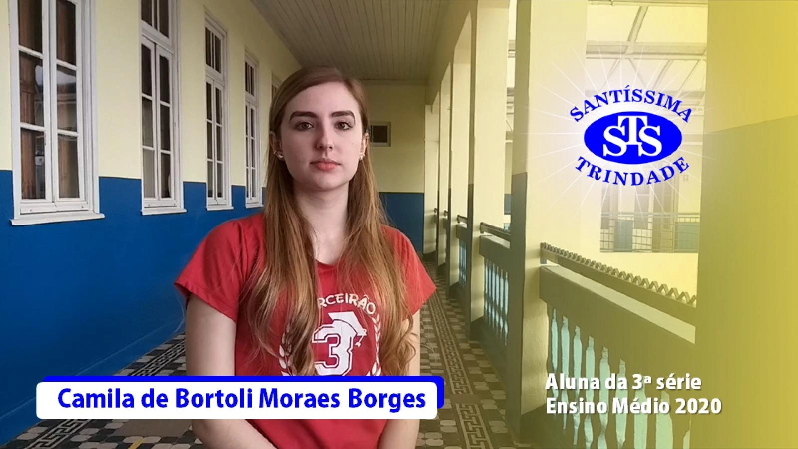 Depoimento da aluna Camila de Bortoli Moraes Borges