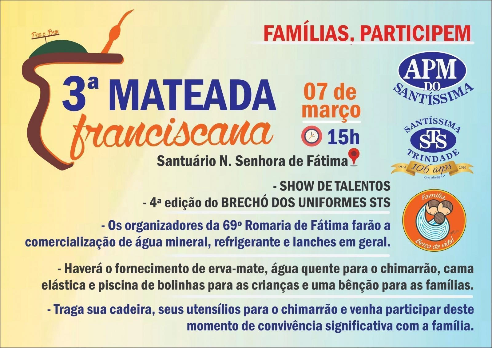3ª Mateada Franciscana