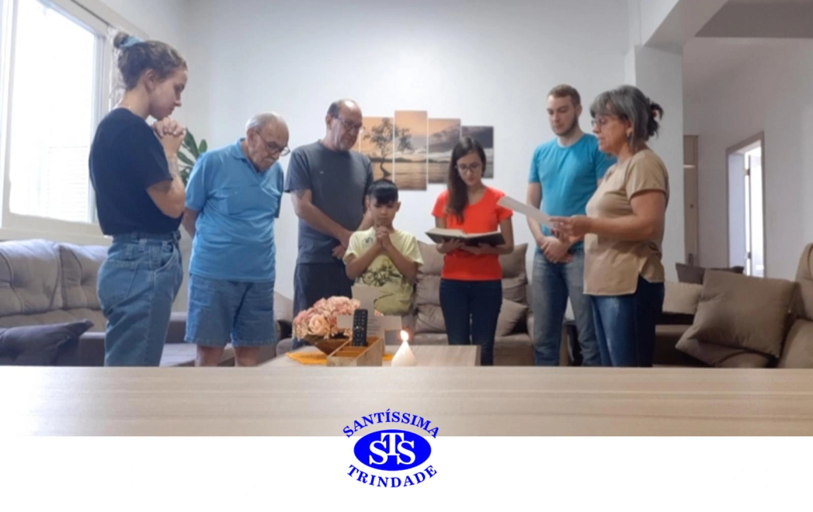 Profissionais do Colégio realizaram Celebração de Páscoa em Família