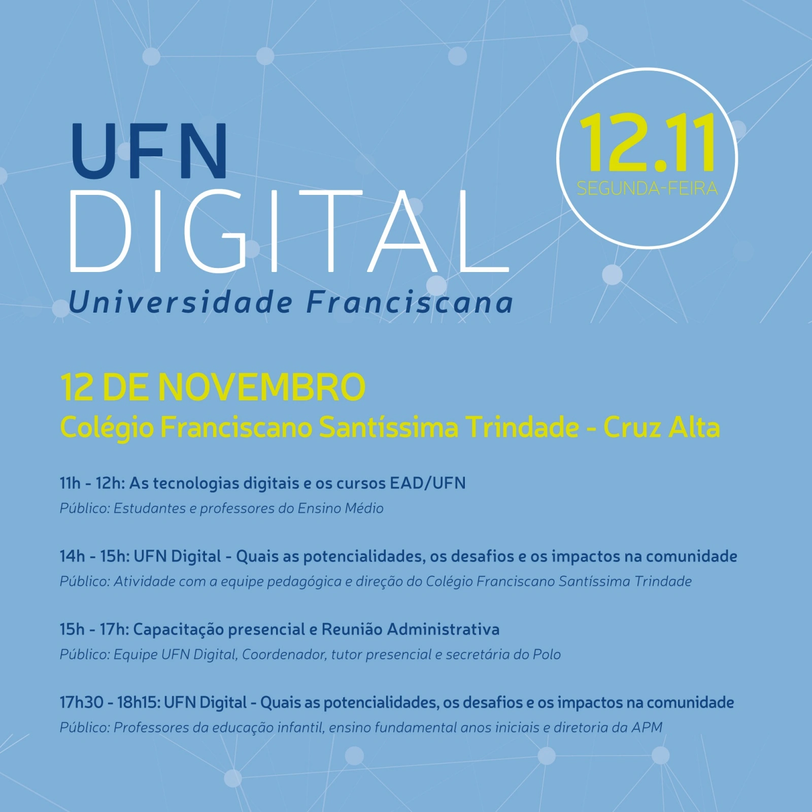 UFN digital nos polos