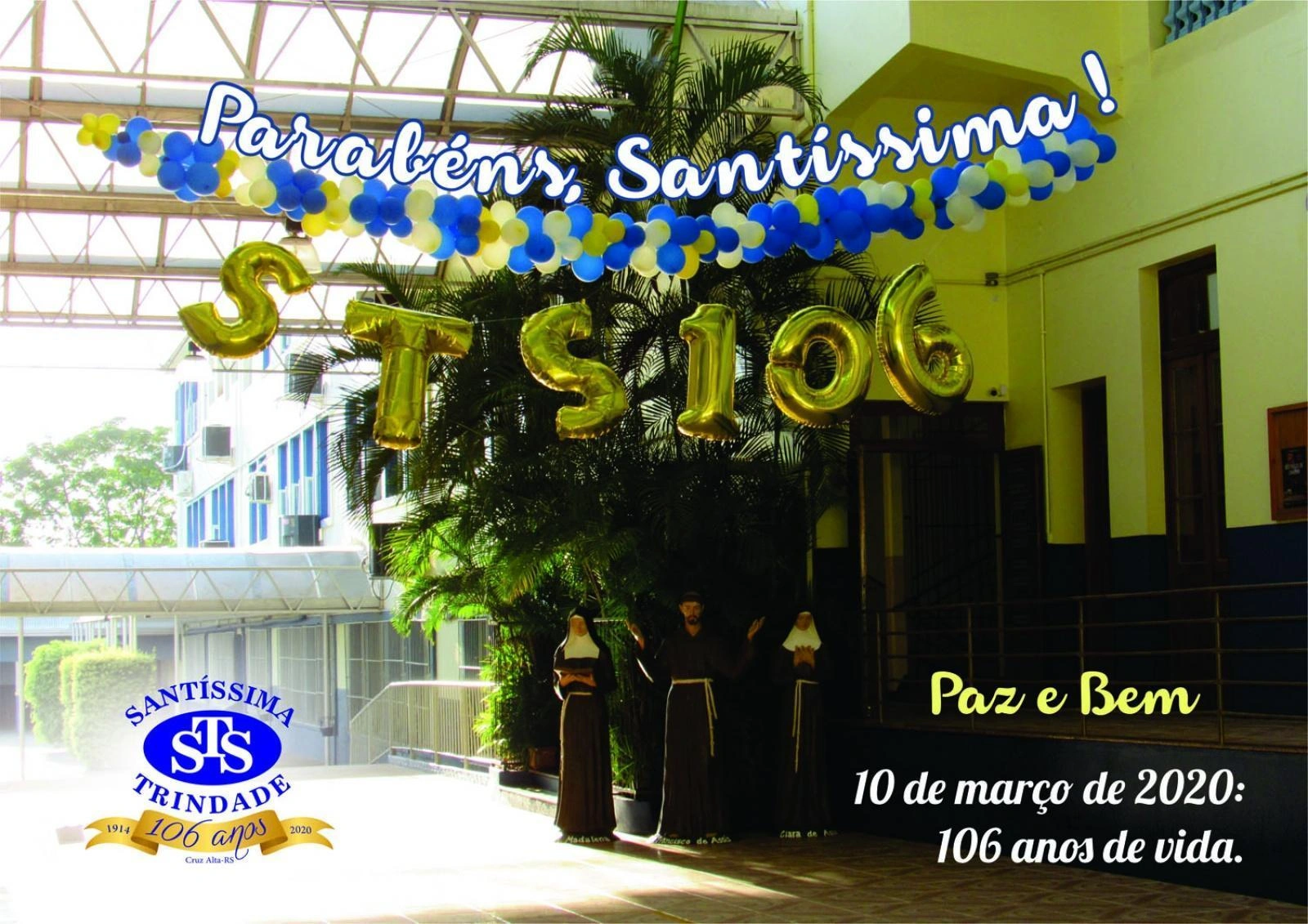 Parabéns, Santíssima ! 