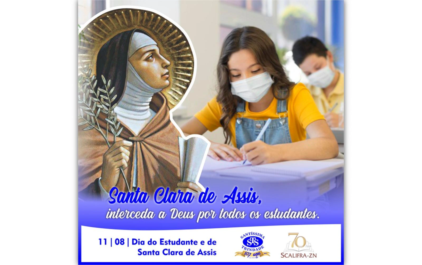 Parabéns, estudante!