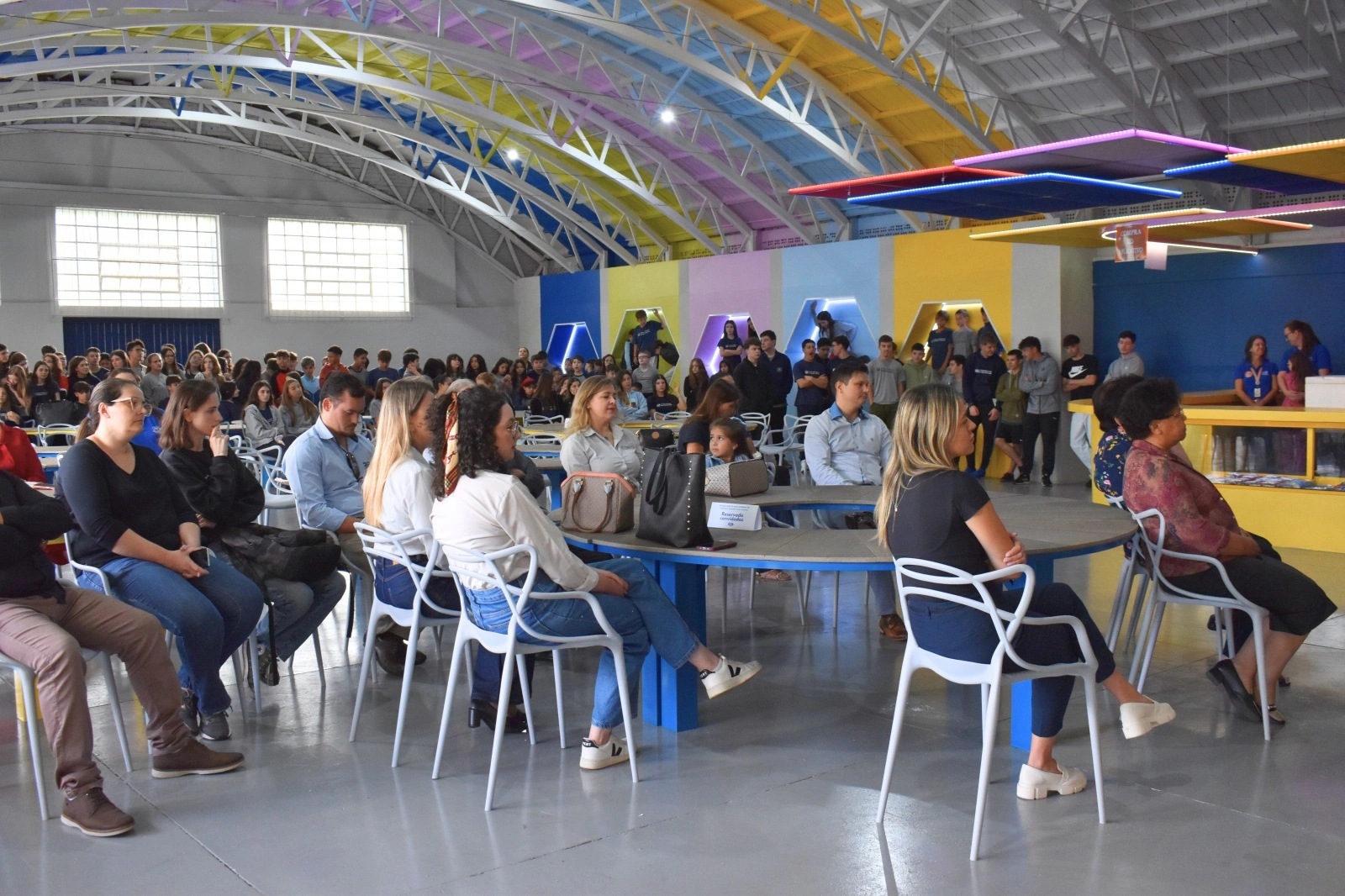 Inauguração do Espaço Conexão Santíssima marca a história do Colégio
