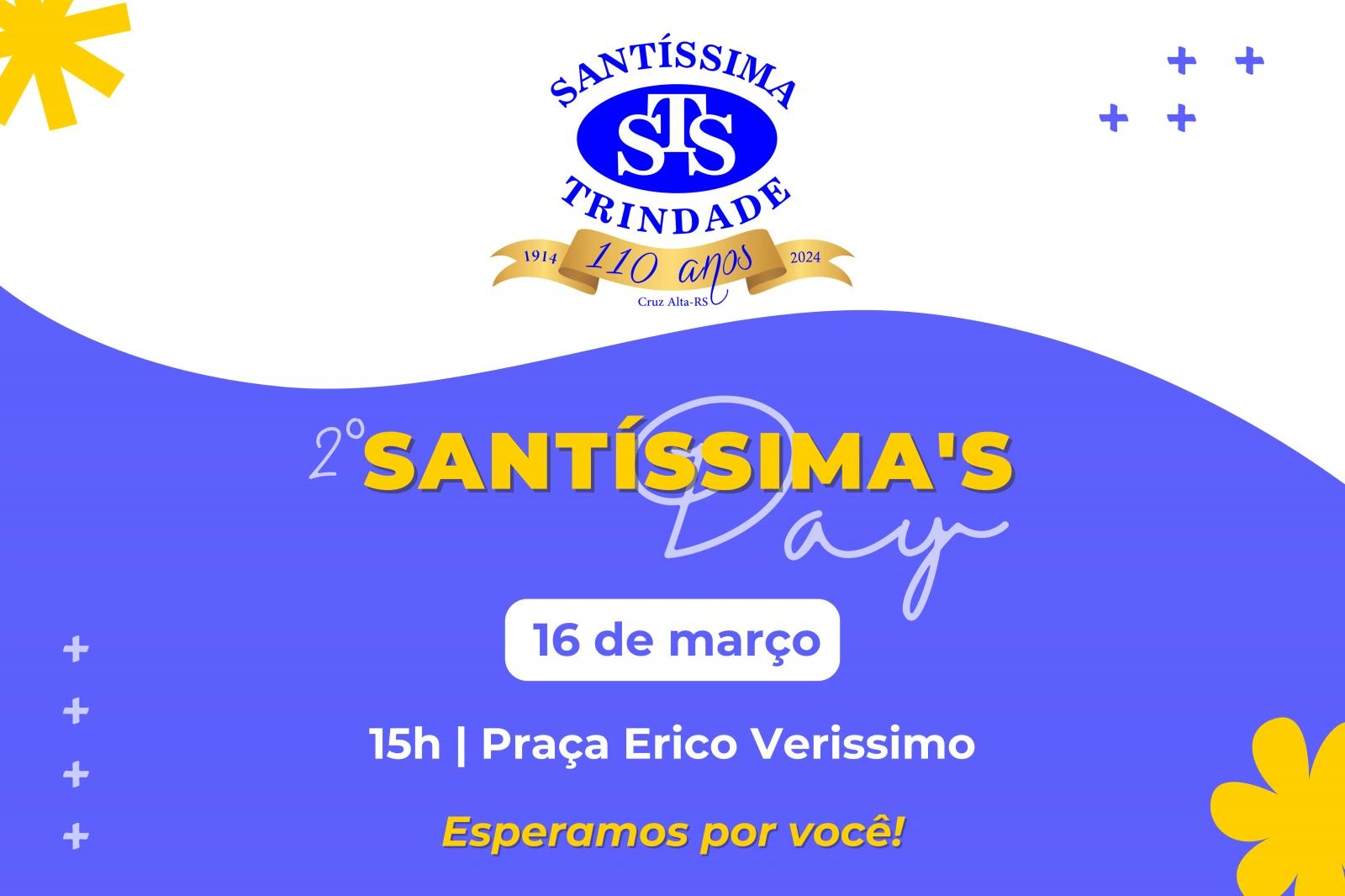 Participe do 2º Santíssimas Day!