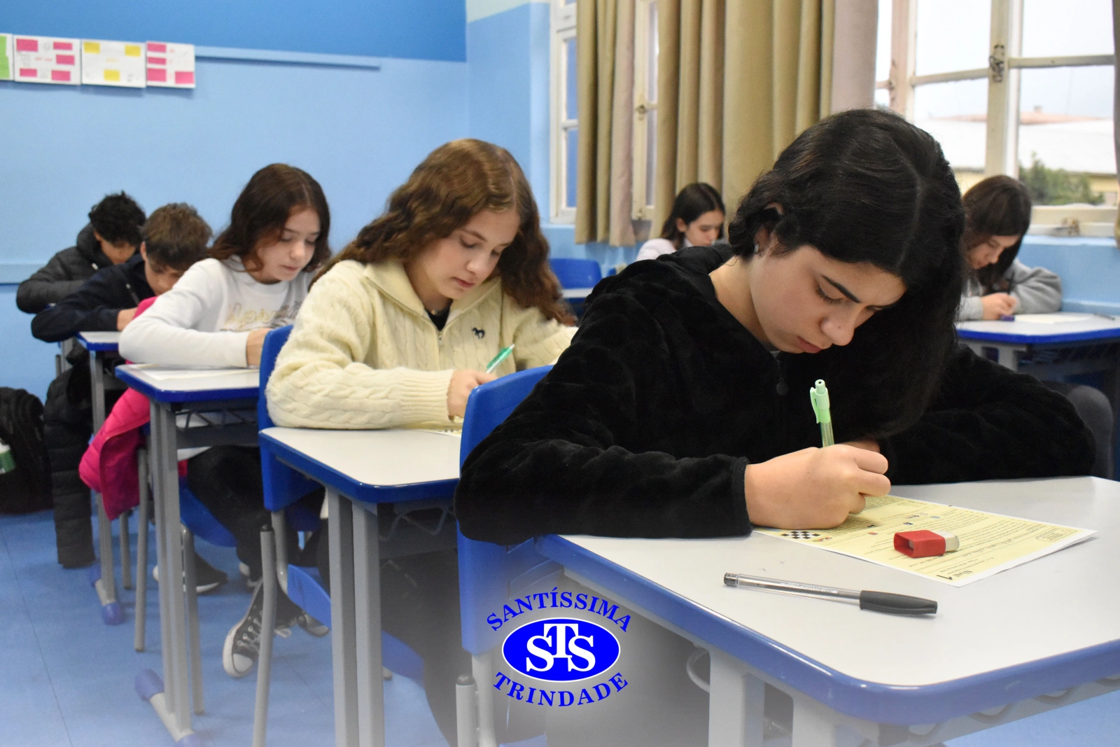 Estudantes realizam prova da OBMEP