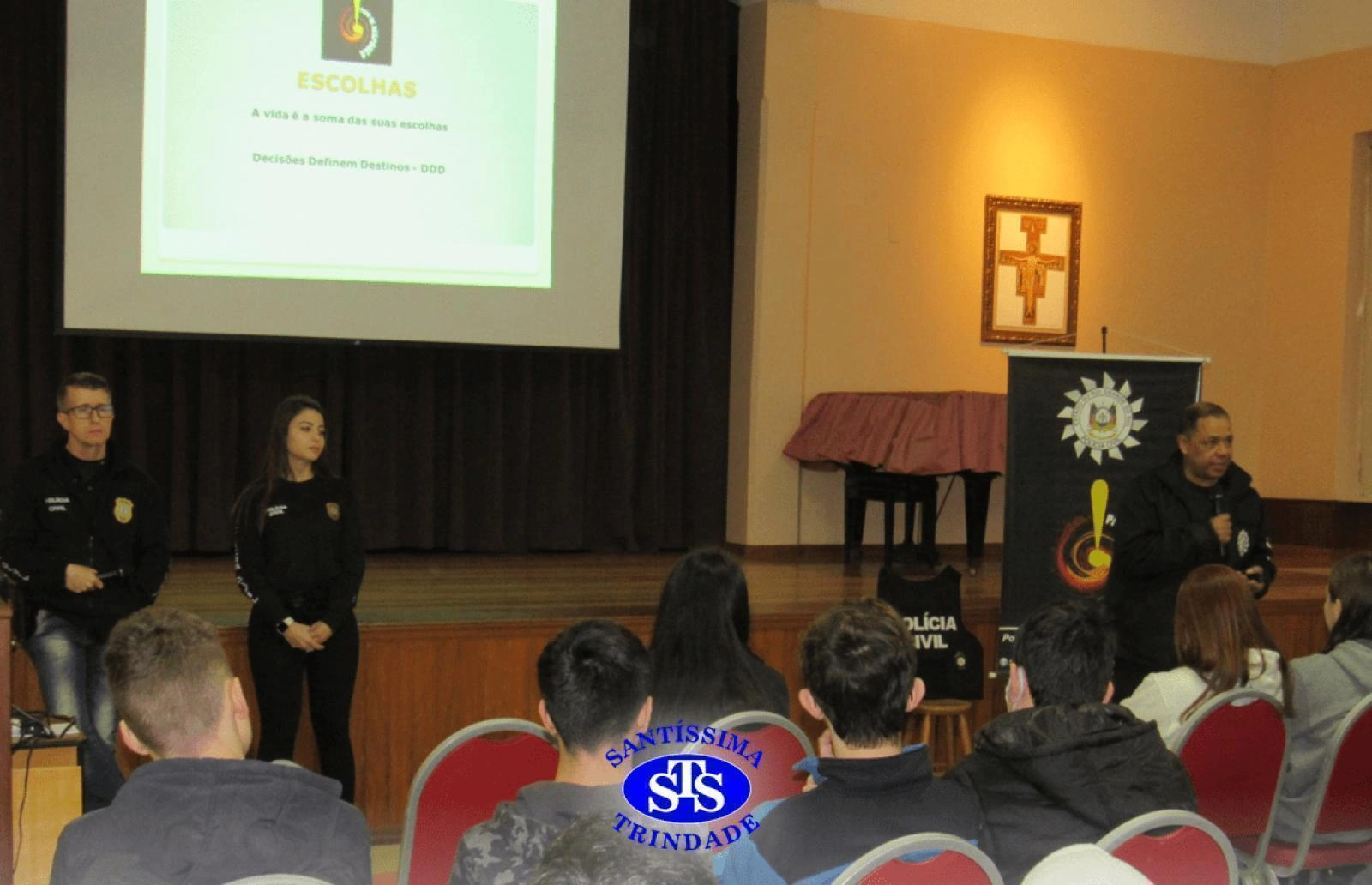 Papo de Responsa com alunos de 8º e 9º ano