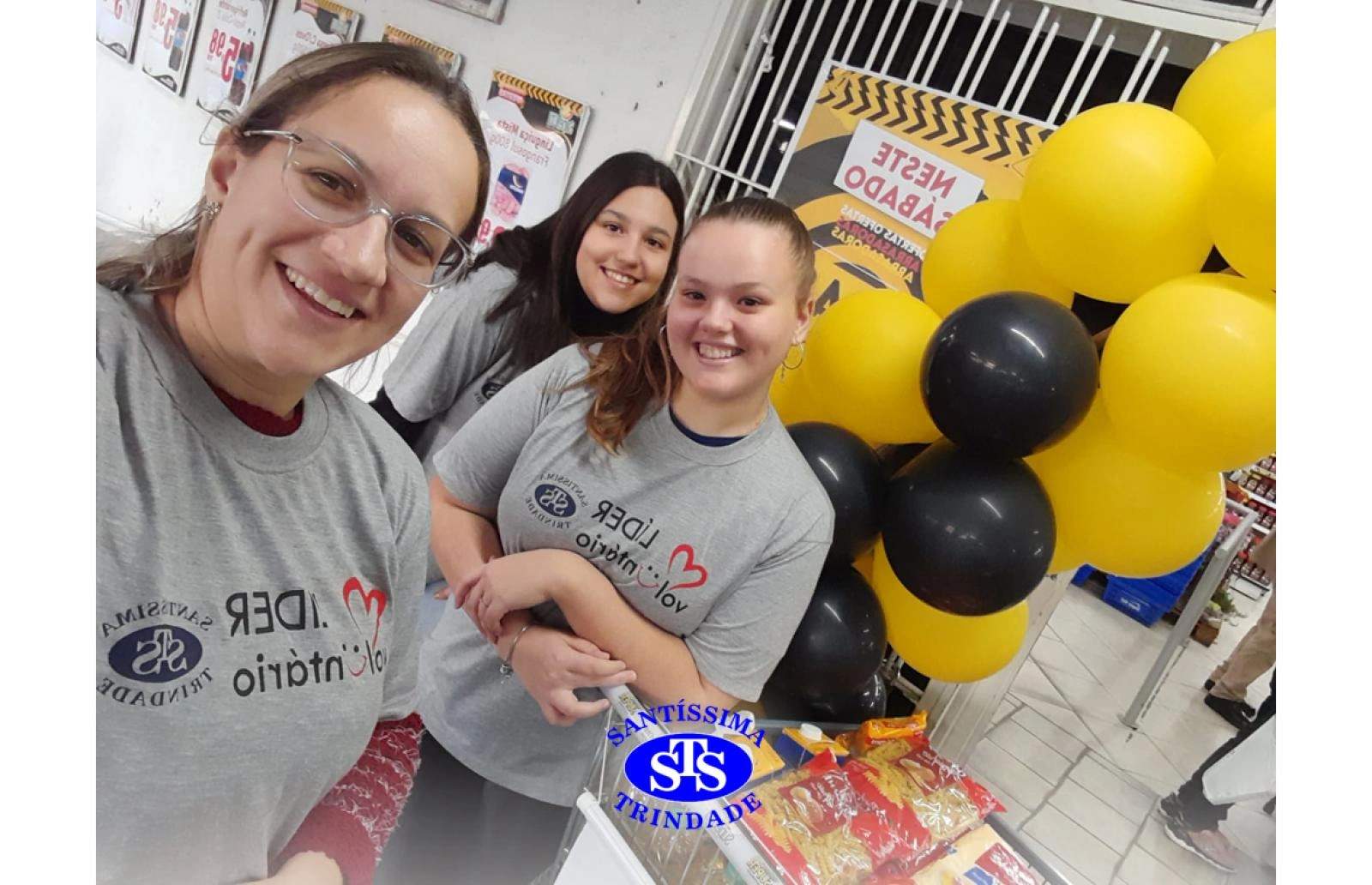 Líderes de turma participam do Sábado Solidário | Projeto Líder Voluntário