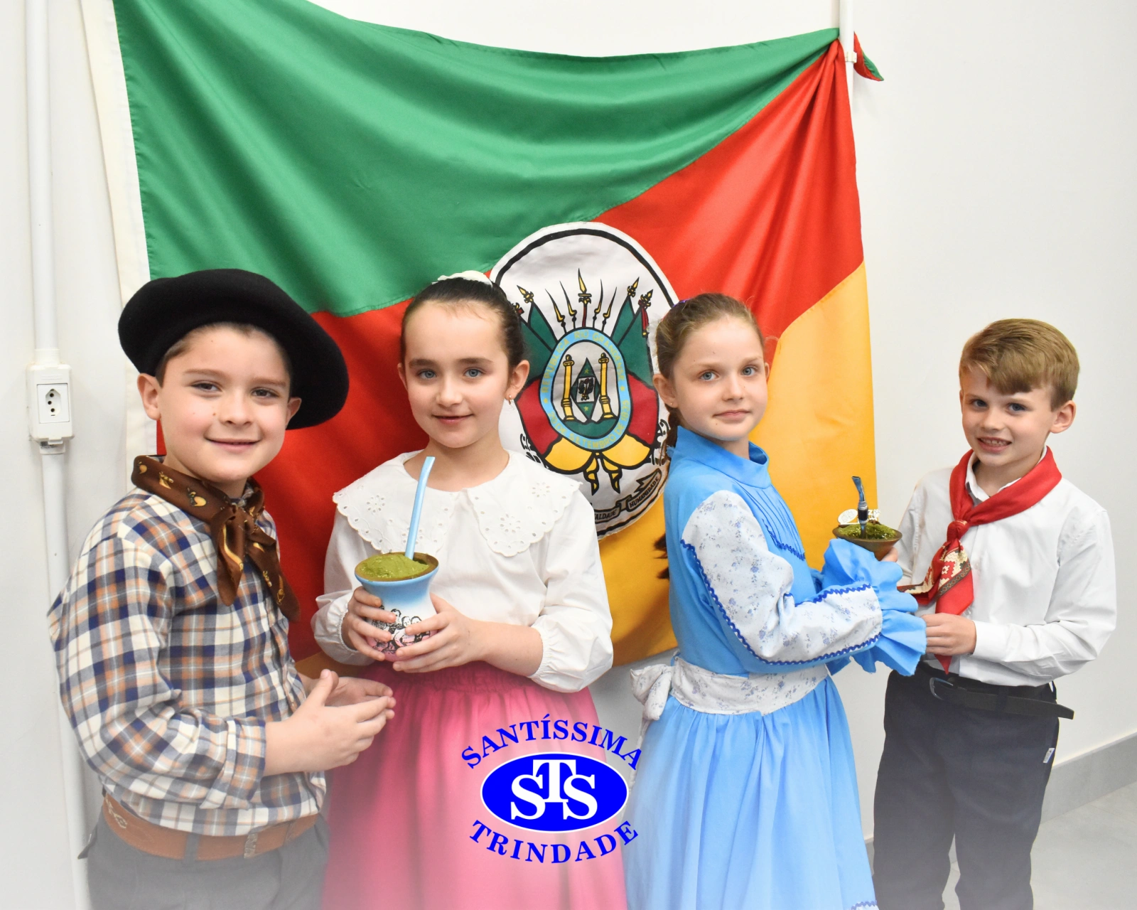 Oficina do Chimarrão no 1º ano