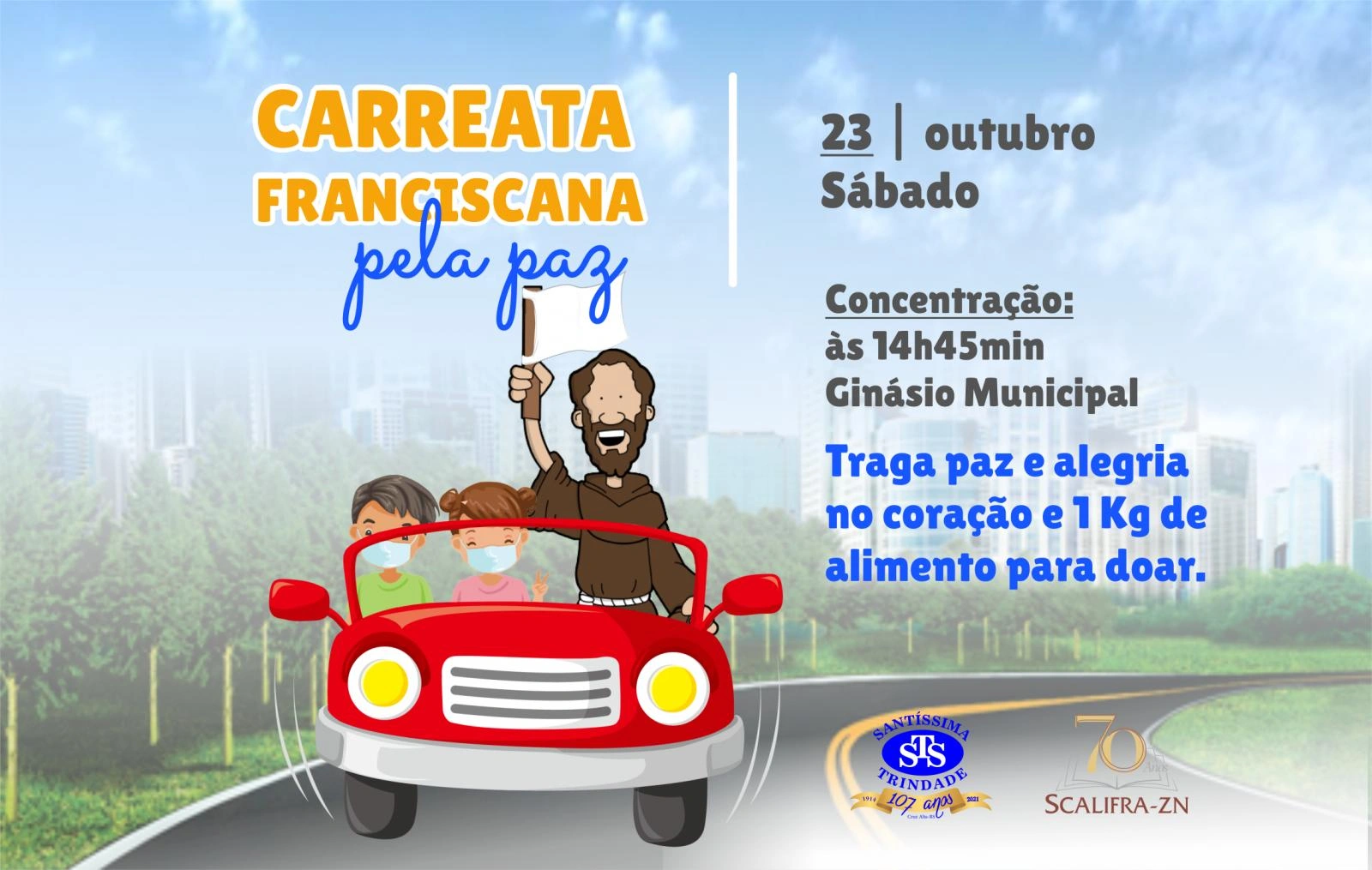 Vamos semear a paz e o bem? 