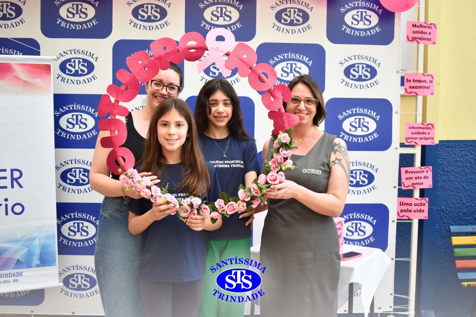 Líder Voluntário promove ação de conscientização sobre o Outubro Rosa