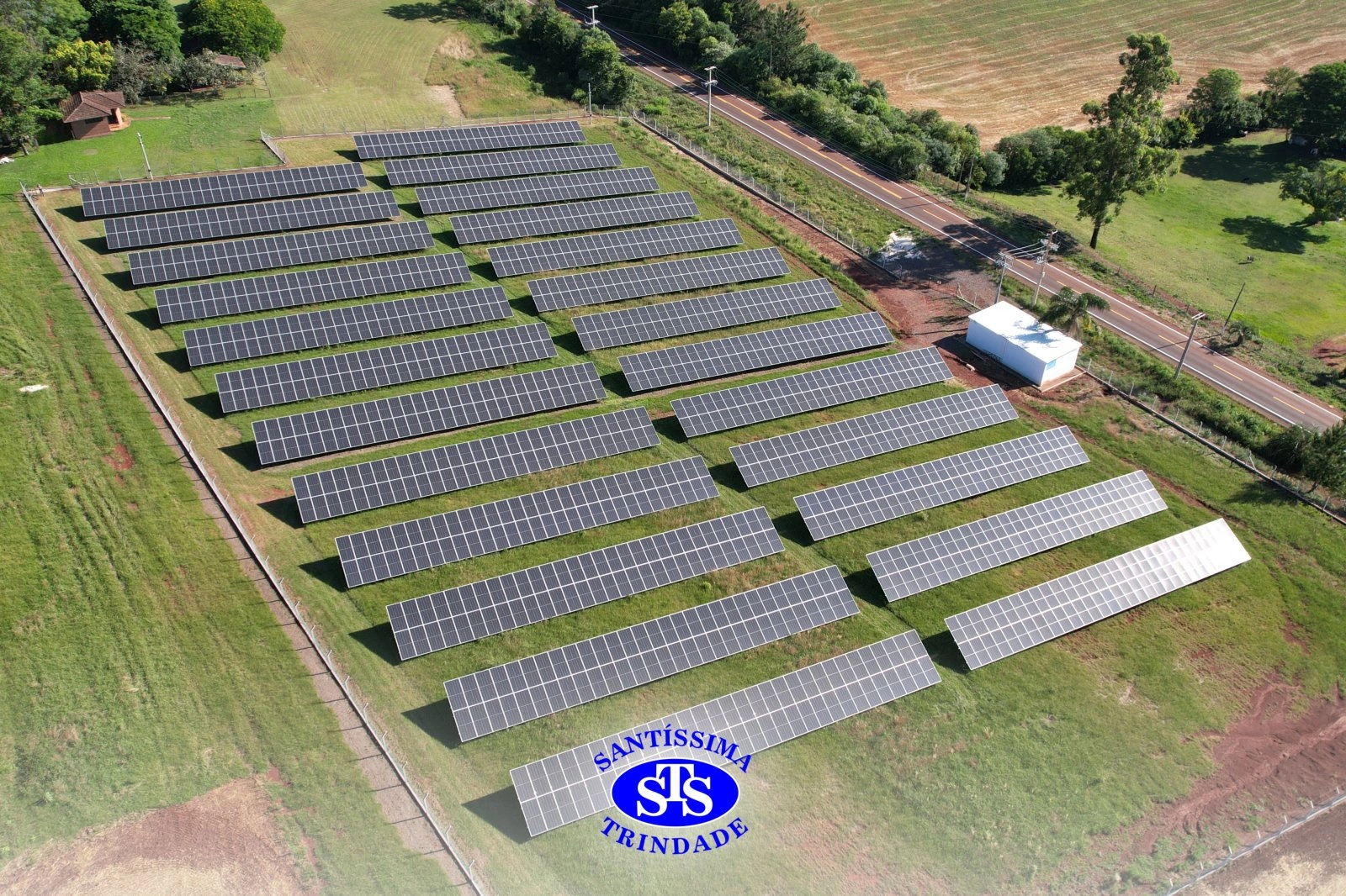 Usina Fotovoltaica pioneira no estado fornece energia para o Santíssima, UFN e Sant’Anna