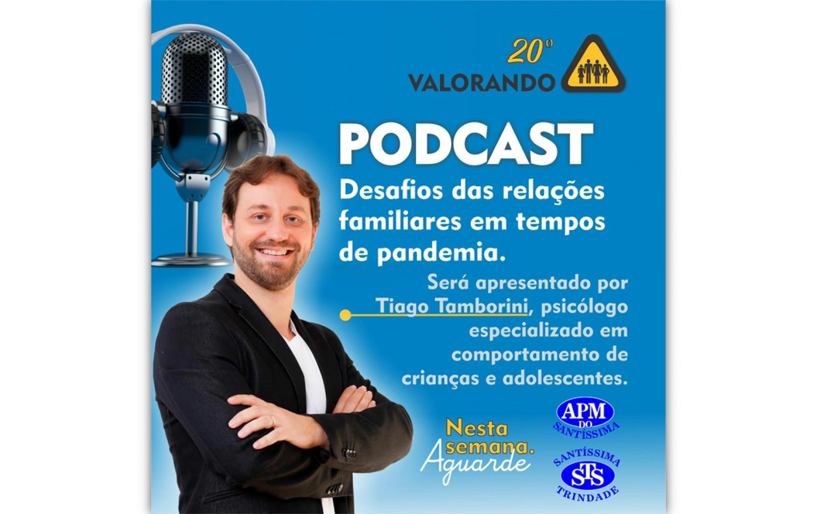 Conheça melhor nosso convidado para o podcast: Tiago Tamborini