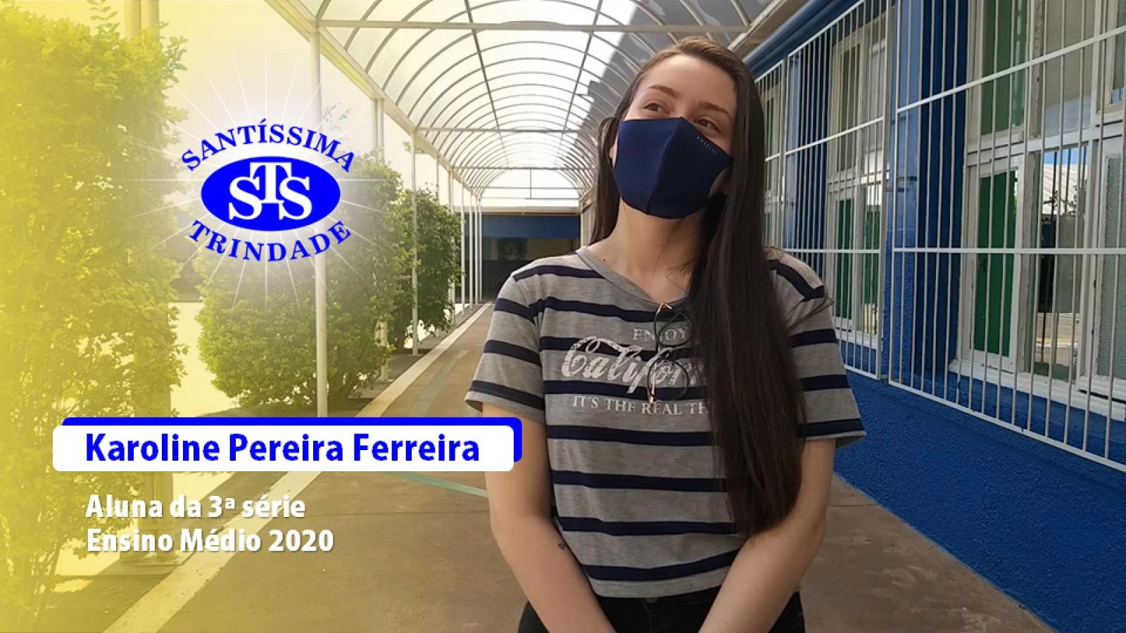 Depoimento da aluna Karoline Ferreira Pereira