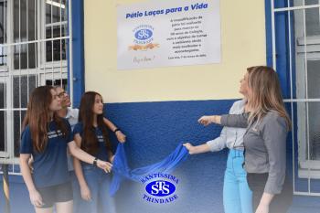 Solenidade de Inauguração do novo Pátio marca importante momento da história do Colégio