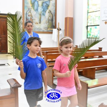 Turmas da Educação Infantil celebram a Páscoa de forma lúdica com partilha do pão, atos de solidariedade e alegria