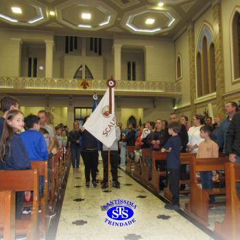 Missa com a Família Franciscana do Santíssima 