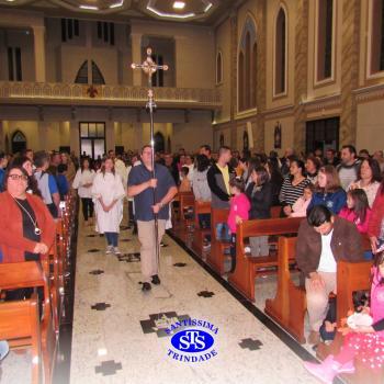 Missa com a Família Franciscana do Santíssima 