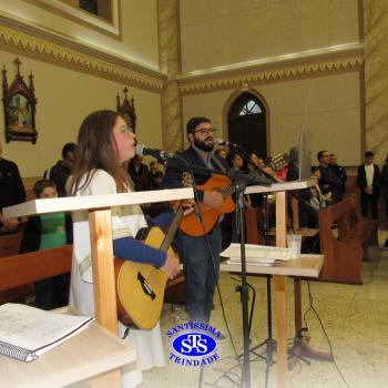 Missa com a Família Franciscana do Santíssima 