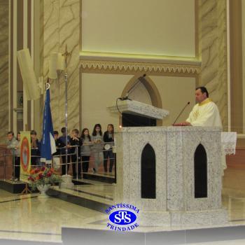 Missa com a Família Franciscana do Santíssima 