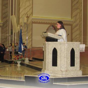 Missa com a Família Franciscana do Santíssima 