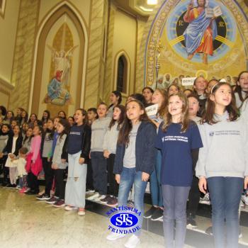 Missa com a Família Franciscana do Santíssima 