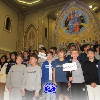 Missa com a Família Franciscana do Santíssima 