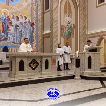 Missa com a Família Franciscana do Santíssima 