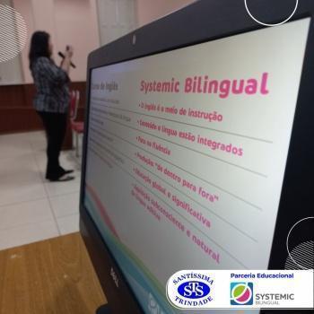 Reuniões com diversas equipes sobre a educação bilíngue 
