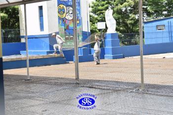 2024 começa com obras no pátio do Colégio