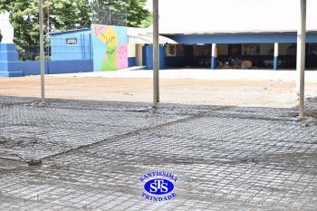 2024 começa com obras no pátio do Colégio