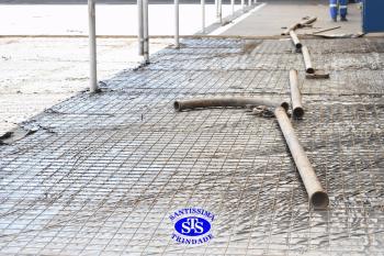 2024 começa com obras no pátio do Colégio