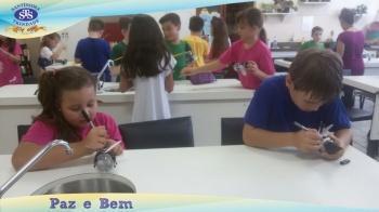 3º ano - Aula no Laboratório de Ciências