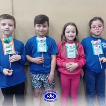 A alegria e a criatividade marcam presença no 1º ano 