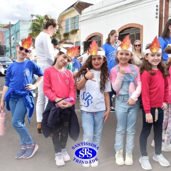 Caminhada Franciscana pela Paz percorre ruas de Cruz Alta